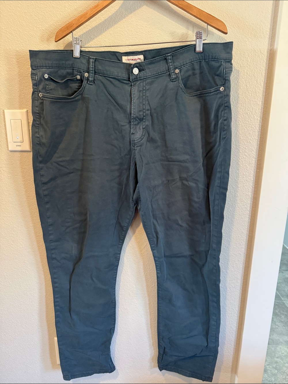 Lucky Brand Men’s Chinos in Slate Blue